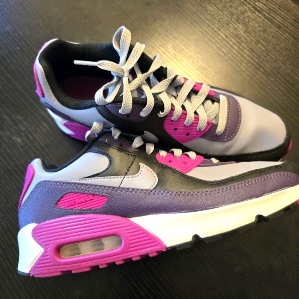 Nike Air Max Pink and Purple Sneakers